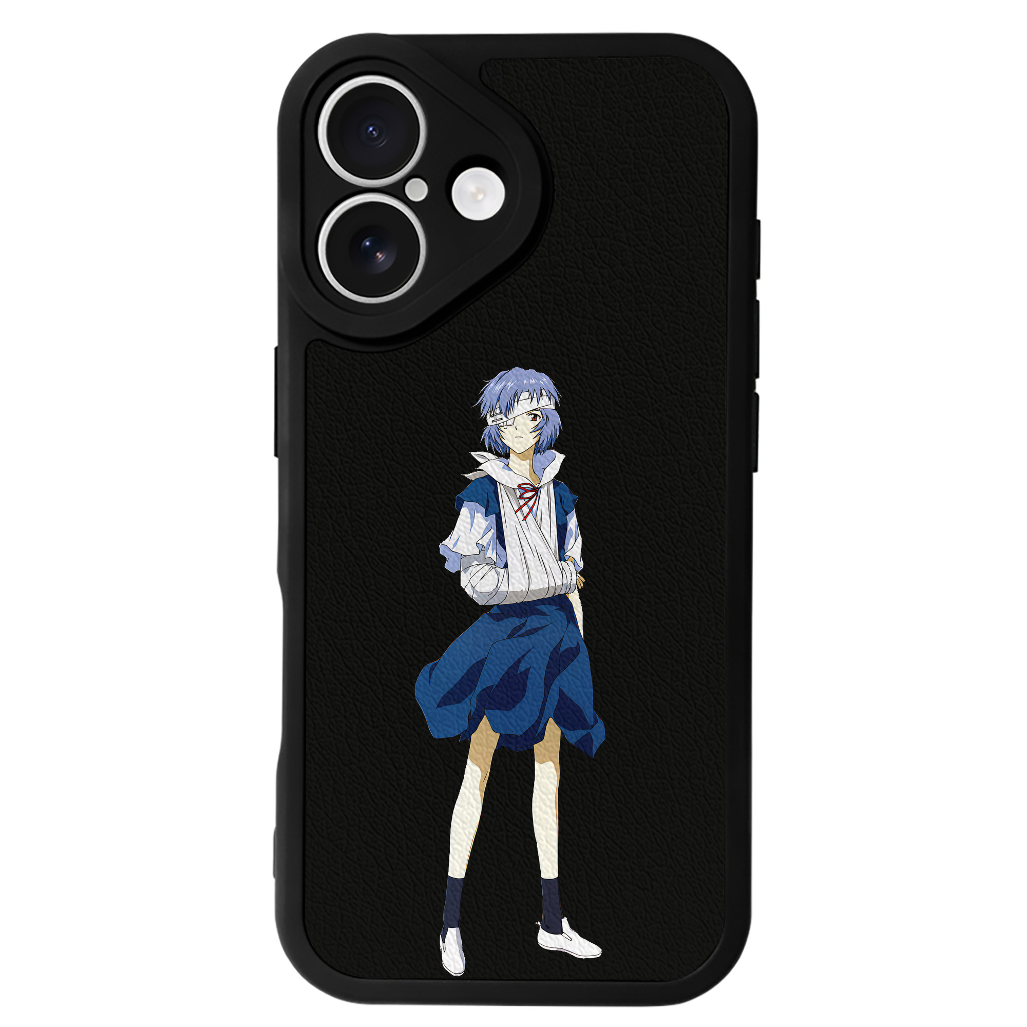 （画像用） EVA 新世紀エヴァンゲリオン 【iPhone 16シリーズ対応】シリコンスマホケース（レザー調） 材質：シリコン